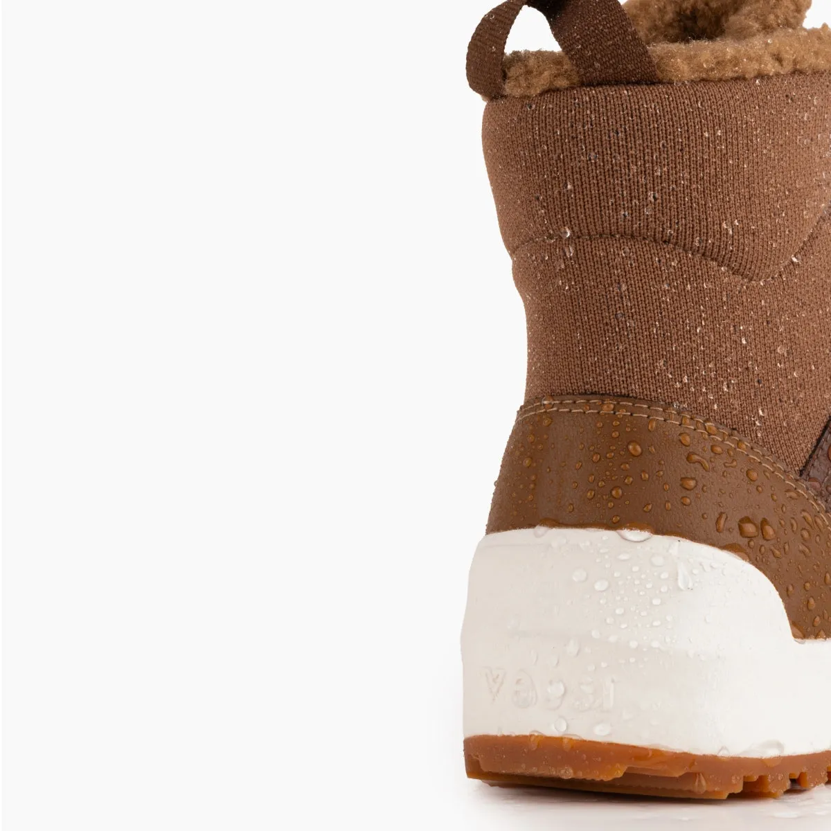 Vessi Women's Alta High Top in Dark Teak