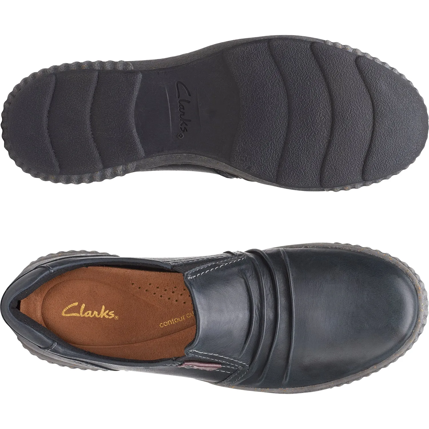 Women's Clarks Magnolia Faye Black Leather