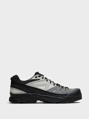 X-ALP LTR Sneakers in Black, Castlerock and Dark Citron